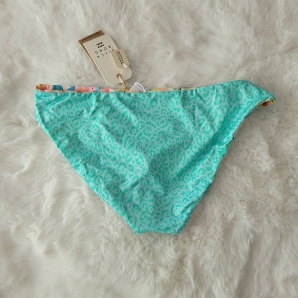 🐠BILLABONG BRAND NEW SWEET TROPICS REVERSIBLE LOWRIDER BIKINI BOTTOMS XL - Picture 11 of 11